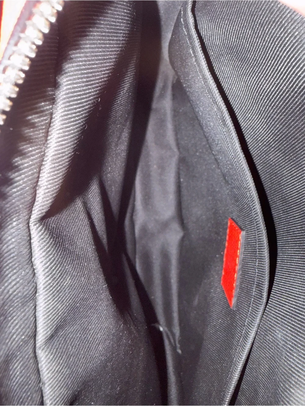 Louis Vuitton Red Leather Monogram Messenger Bag